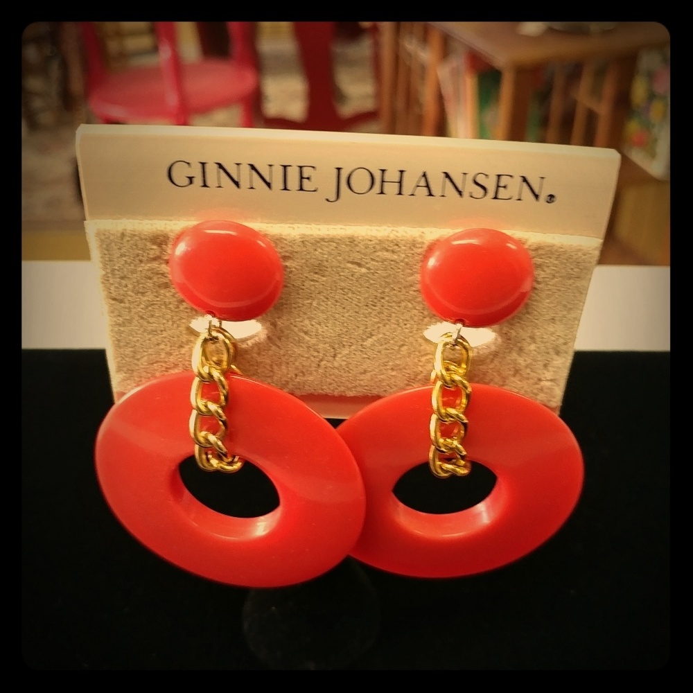 Vintage Ginnie Johansen earrings